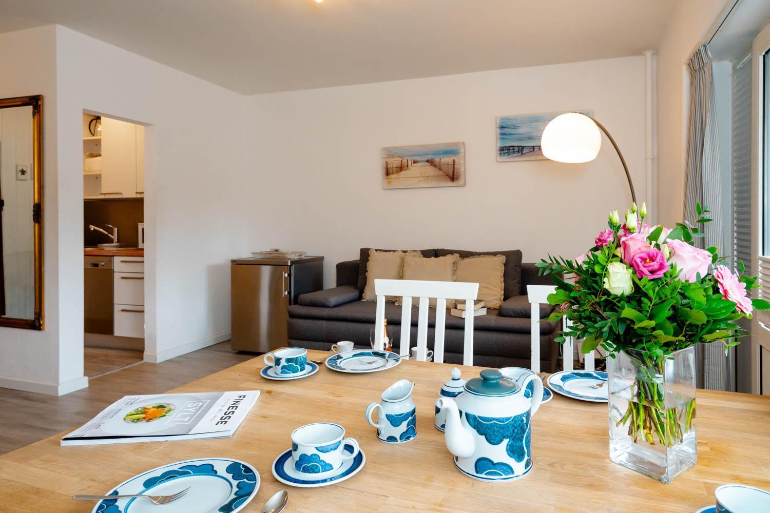 Hues Wuef Im Haus Ornum Apartment Westerland Bagian luar foto